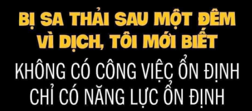 "Chỉ khi thủy triều rút dần, chúng ta mới biết ai đang tắm truồng"